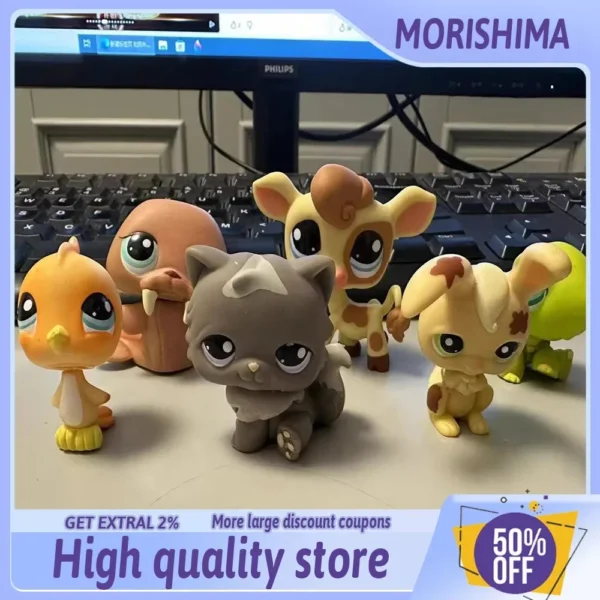 Littlest Pet Shop Original Old version anime figures lps kawaii action figure Pet Room Decoration Christmas Gift For Kids Toys