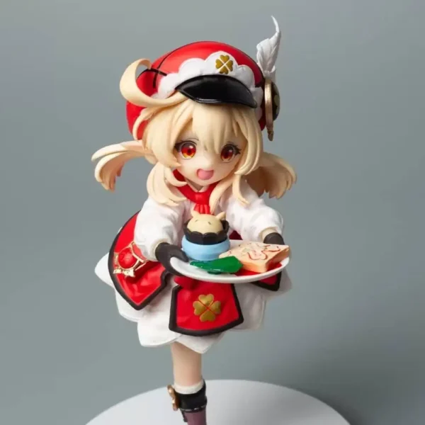 Anime Figure Impact Spark Knight 16CM KLEE Coffee Shop Dessert Westwind Order Chivalry Figure Model Toys Birthday Gift For Child