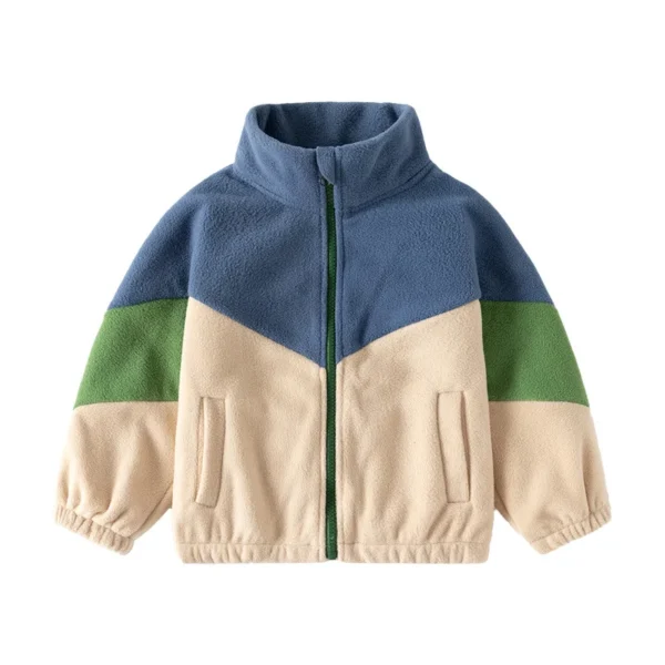 Children's Clothing Autumn Winter Fleece Thicken Warm Outwear Cute Cardigan Jackets Coats for Kids Coats Jackets for Boys