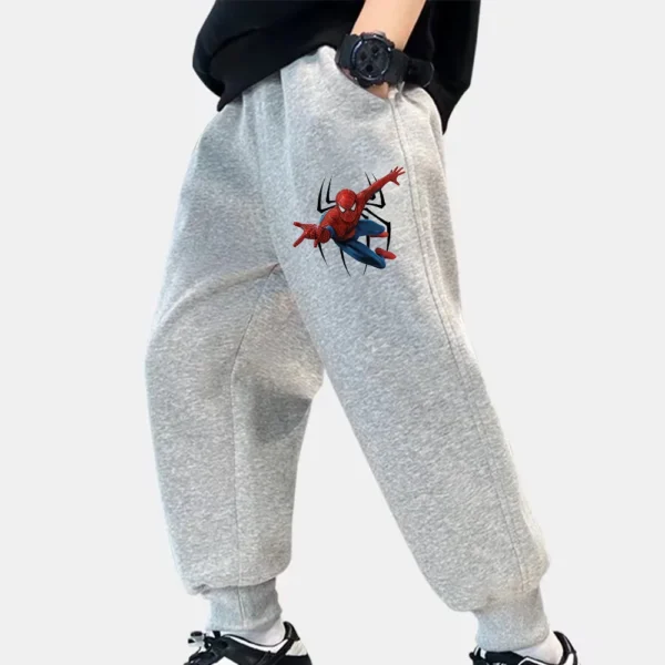 Four Seasons Classical Hero Spider Man Children's Pants Casual Outdoor Sports Boys' Clothing Hot Selling Quality Soft Trousers