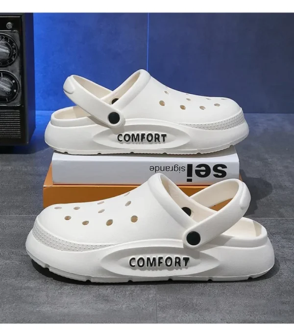 Summer Fashion Slippers Men Cloud Indoor Home Casual Bathroom Non Slip Soft Soled Beach Sandals Women Flip Flops Flat Shoes