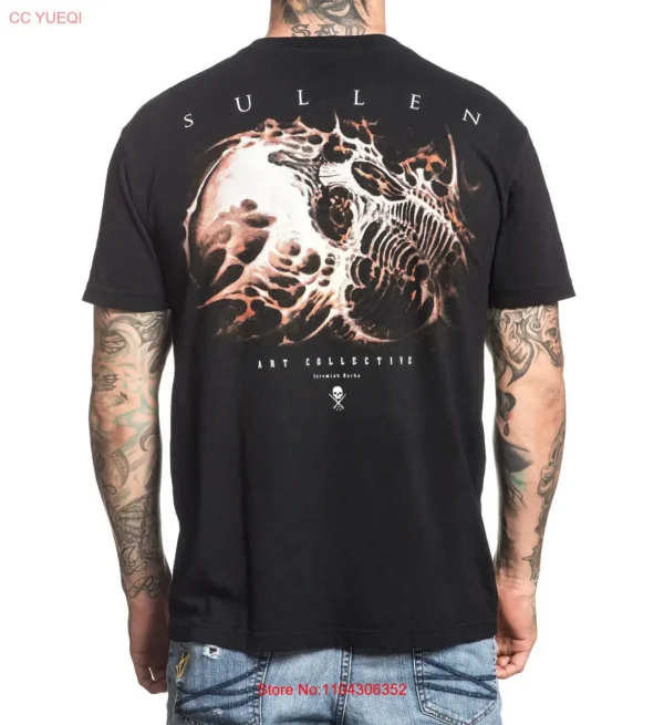 Sullen Conclave Skull Punk Tattoo Goth Decay Inked Urban Art Mens Shirt SCM1585 long or short sleeves