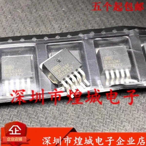 5PCS BUF634F BUF634FKTTT TO-263-5 Brand new in stock, can be purchased directly from Shenzhen Huangcheng Electronics