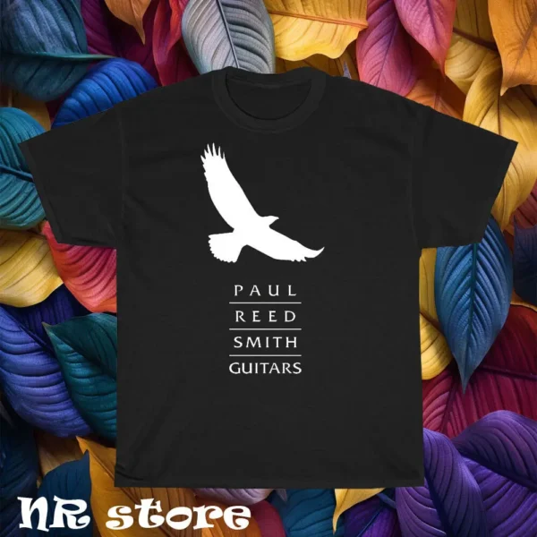 New Paul Reed Smith Guitars logo T shirt Funny Size S to 5XL