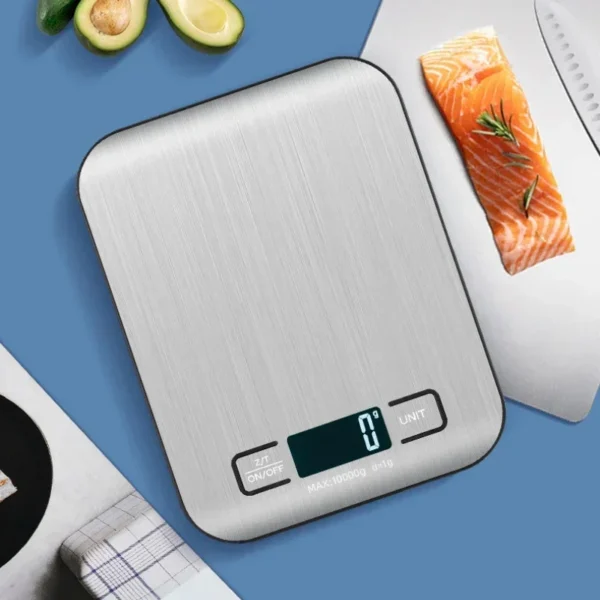 Kitchen Digital Scale LED Display 5kg Panel Electronic Scales Home Jewelry Food Snacks Weighing Baking Tool USB charging