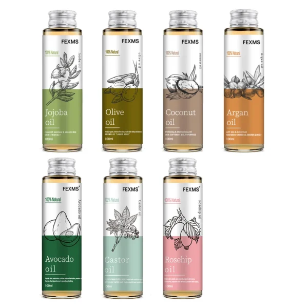 100% Natural Aromatherapy Essential Oils, Argan, Coconut, Olive, Jojoba Water Soluble Stress Relief Essential oils