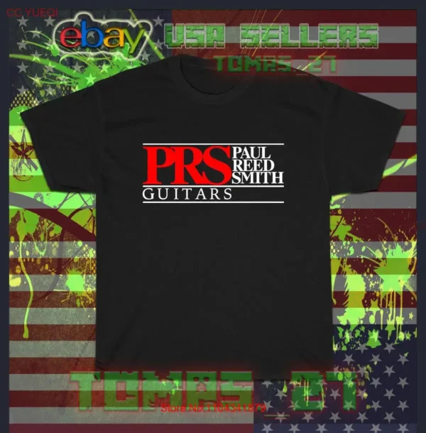 New Paul Reed Smith Guitars Symbol Logo T Shirt American long or short sleeves