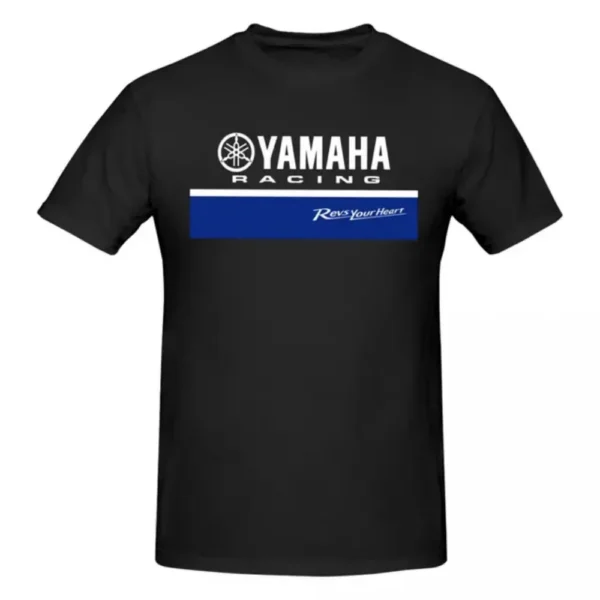 Cotton T-Shirts Y-Yamahas Motorcycle Lover Gifts Graphic Y2K Unique O-neck Men's And Women's T Shirt Unisexy Racing Suit Tops