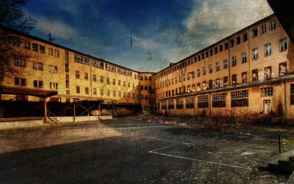 7x5FT Vintagae Old Urban Decay City Music Band Custom Outdoor Weatherproof Photo Backdrops Backgrounds Polyester Polycotton